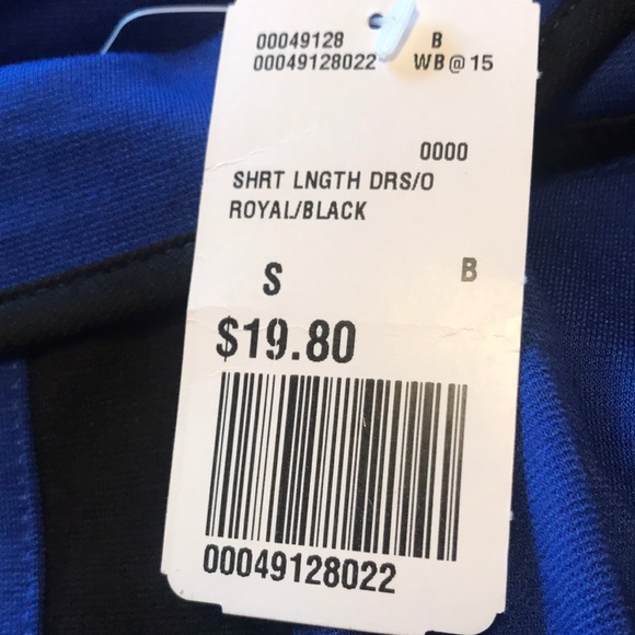 Blue and black bodycon dress - Picture 3 of 3